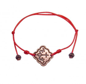 Браслет-шнурок «Процветший крест» № 3