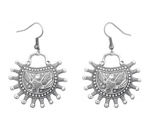 Серьги «Суздальские соколы»