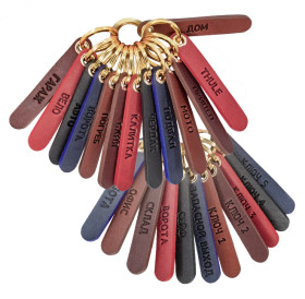 Большой набор брелоков для ключей