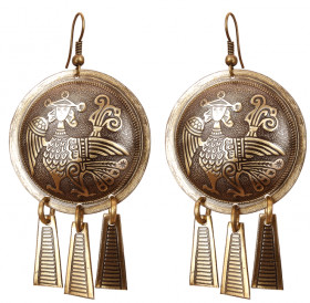 Серьги шумящие «Алконост»