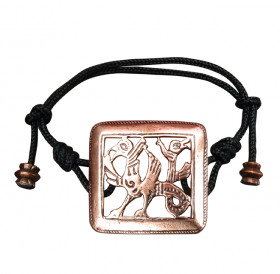 Браслет-шнурок «Двуглавый грифон»