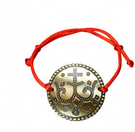 Браслет-шнурок «Процветший крест»