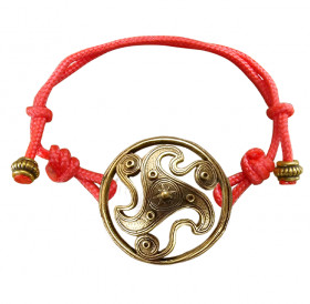 Браслет-шнурок «Трискелион»