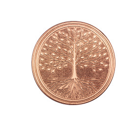 Пятак медный "Дерево жизни"