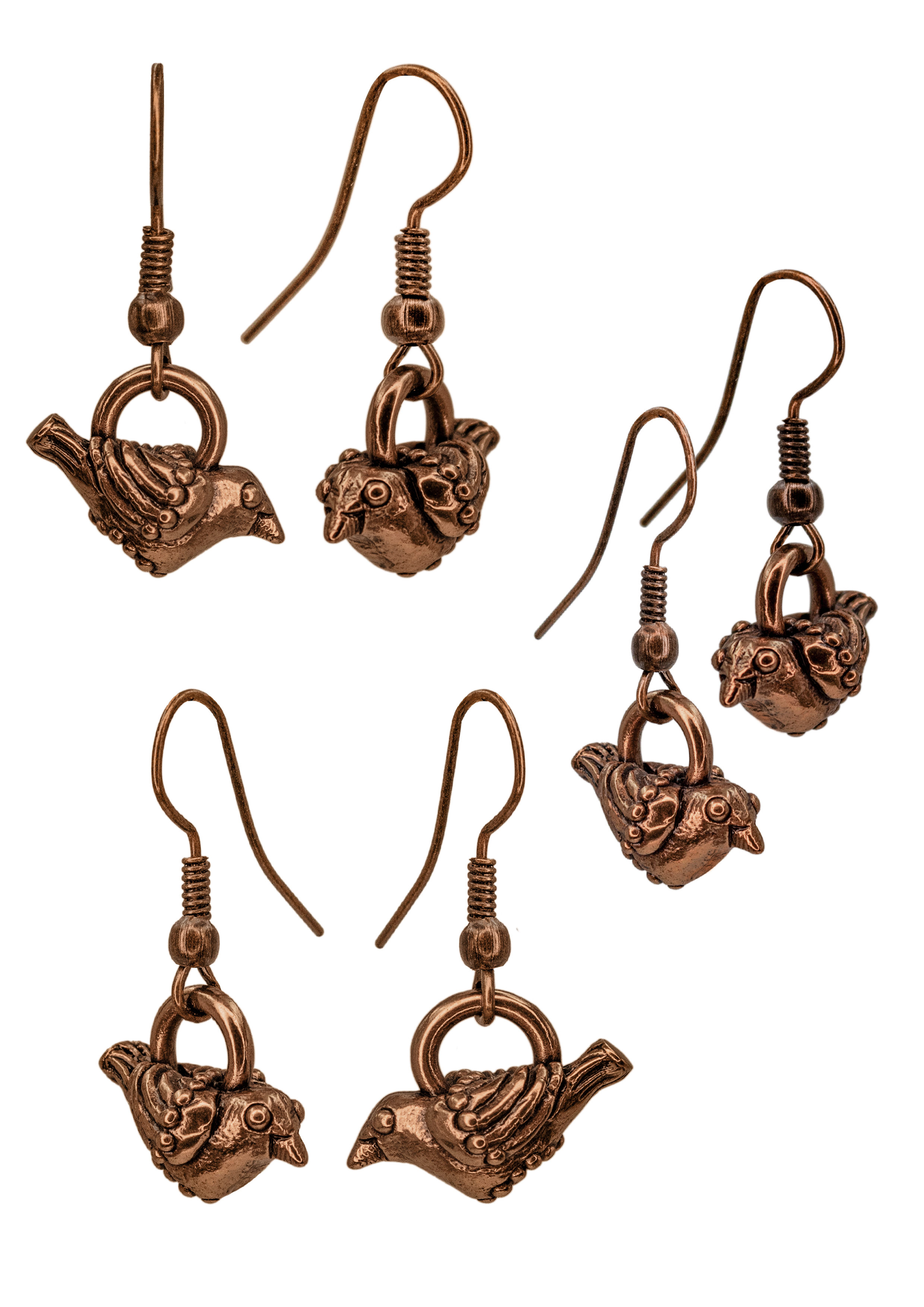 Серьги «Птички»