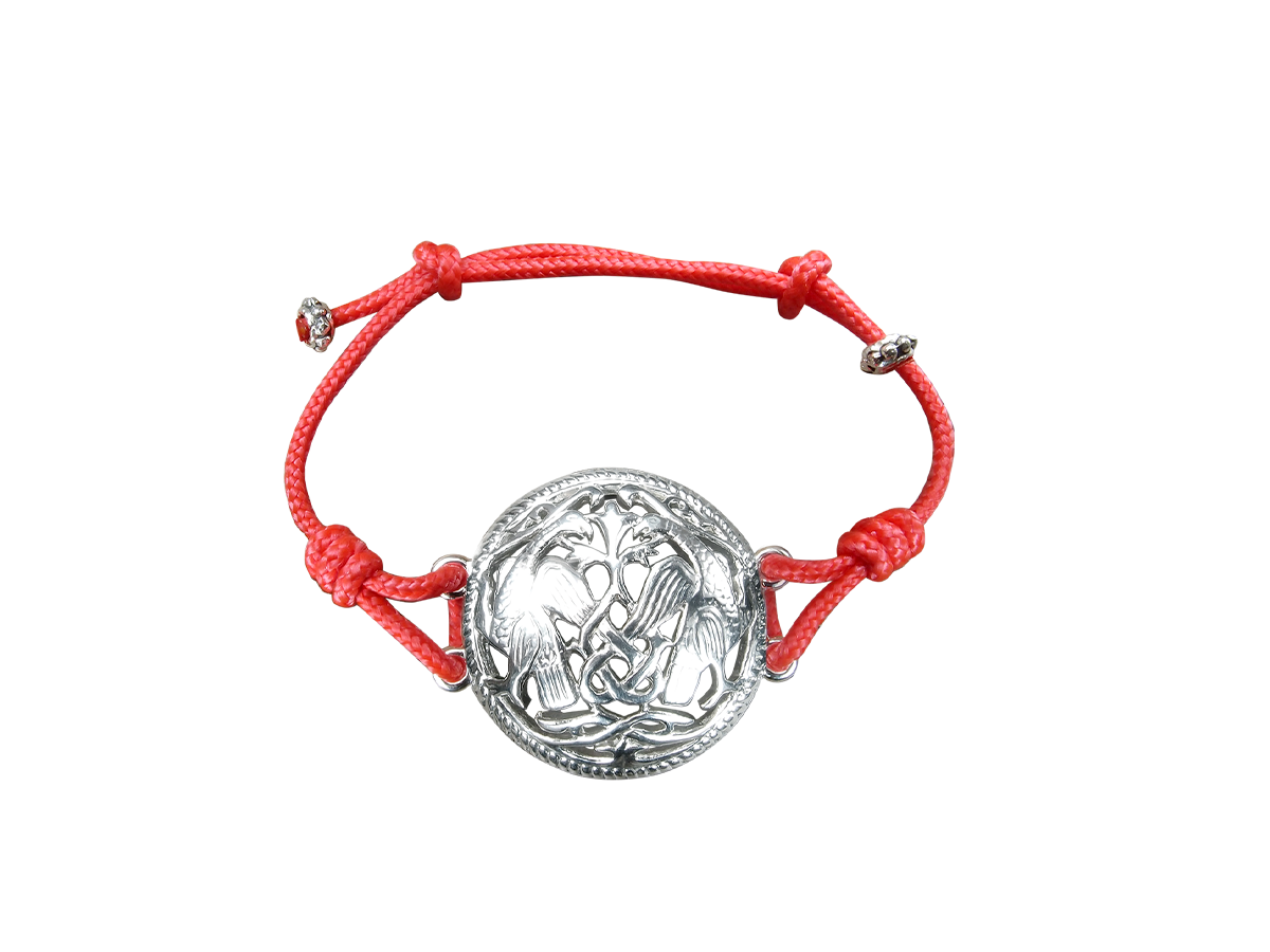 Браслет-шнурок «Суздальские ястребы»