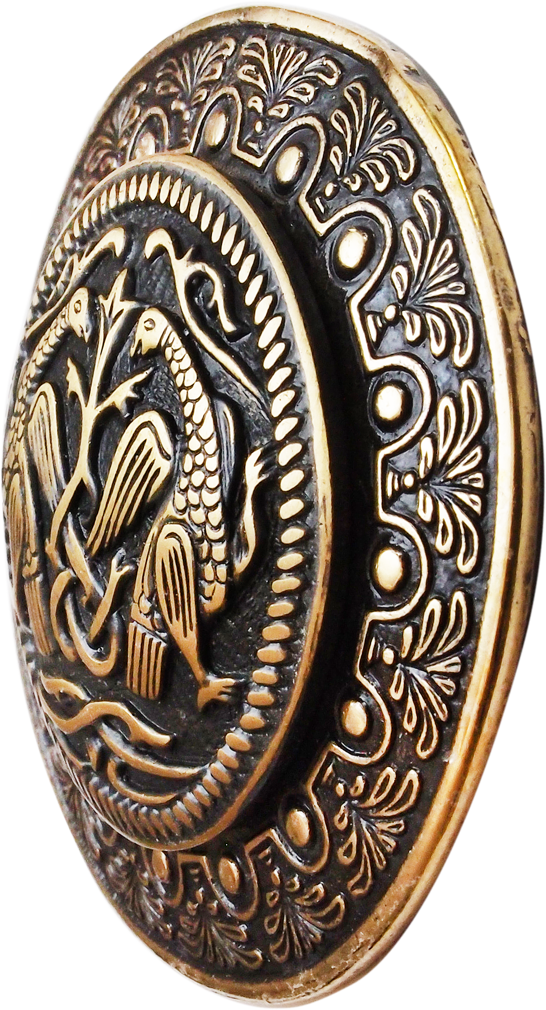 Фибула литая «Суздальские ястребы»