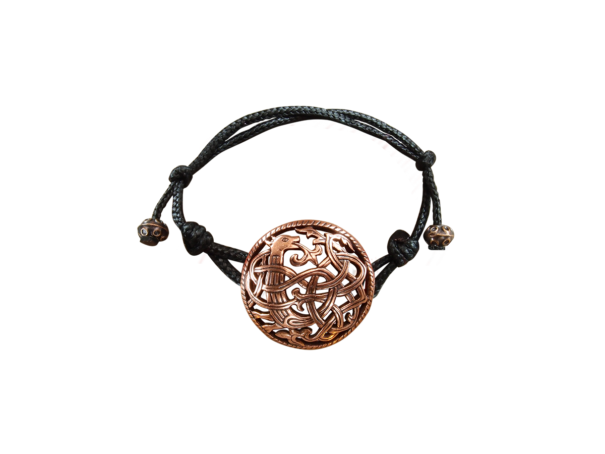 Браслет-шнурок «Неведомый зверь»