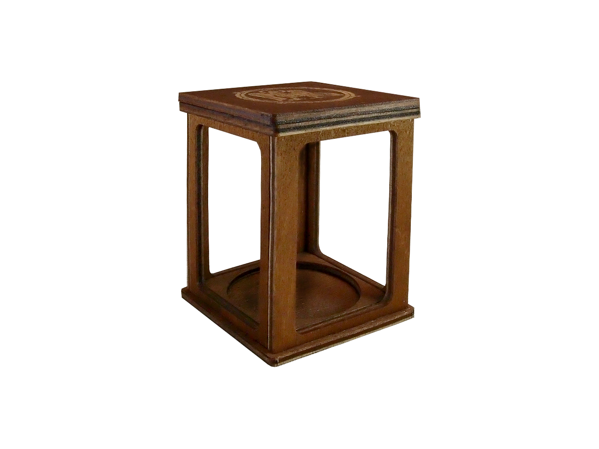 Сувенирная коробочка-20 для Памятника Тысячелетия Российской Государственности. Дерево.