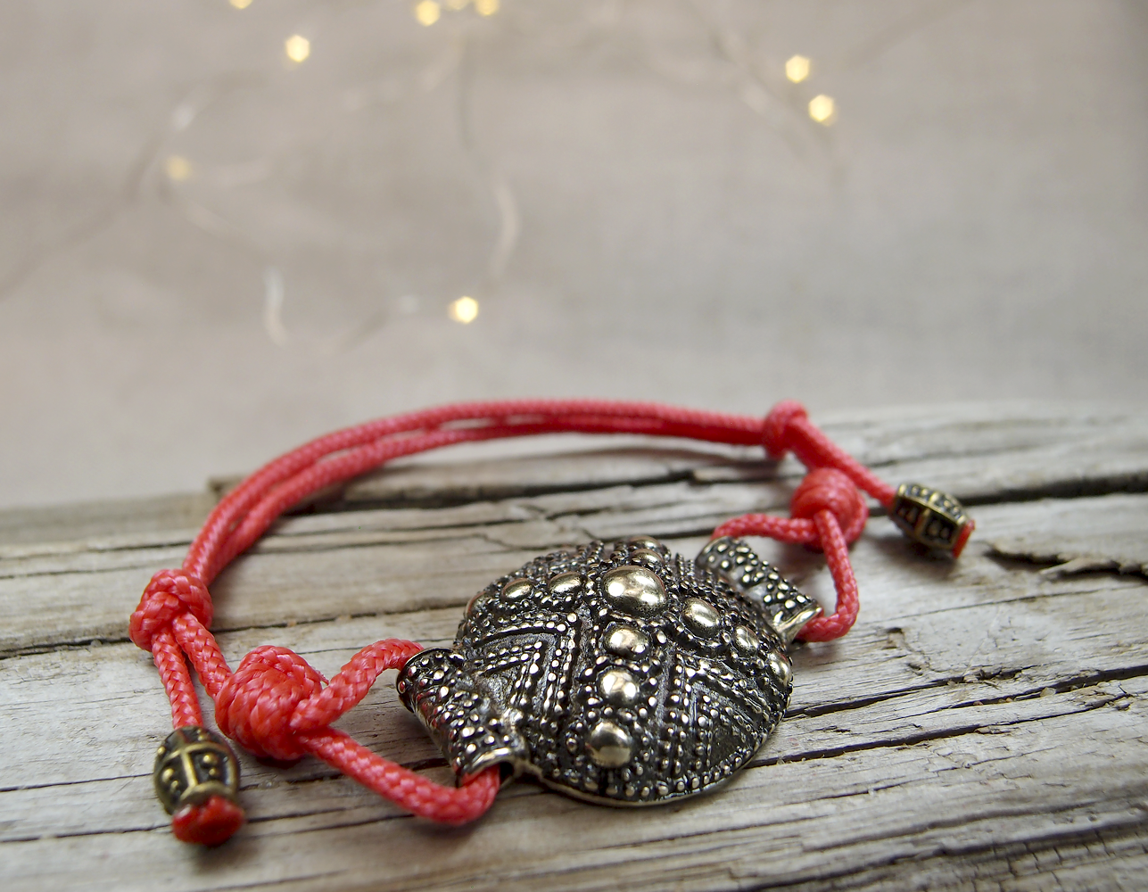 Браслет-шнурок новгородский «Пашня»