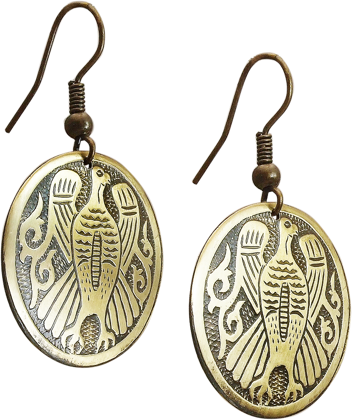 Серьги «Соколы»