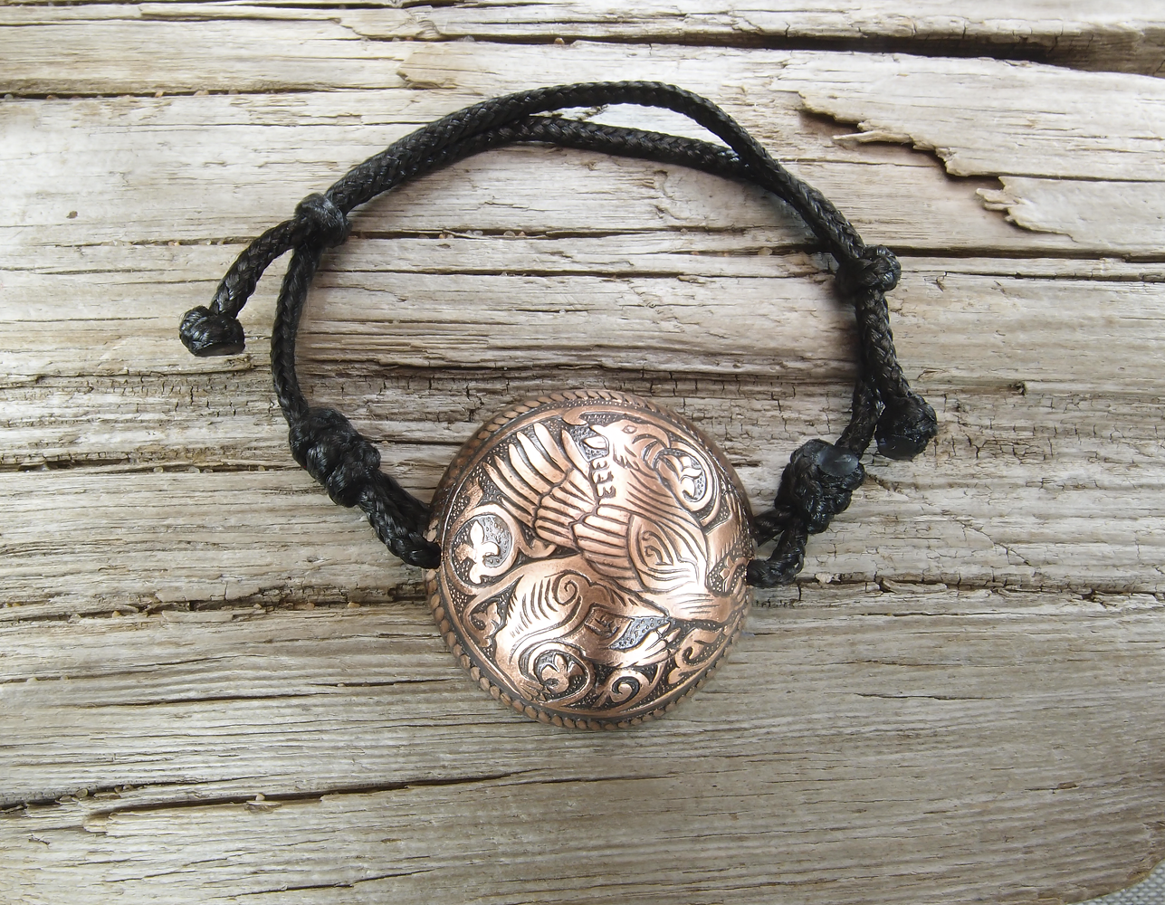 Браслет-шнурок сферический «Суздальский грифон»