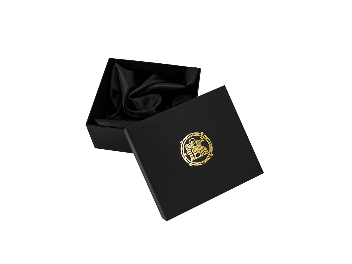 Сувенирная коробка с логотипом "Мастерская Алешиных"