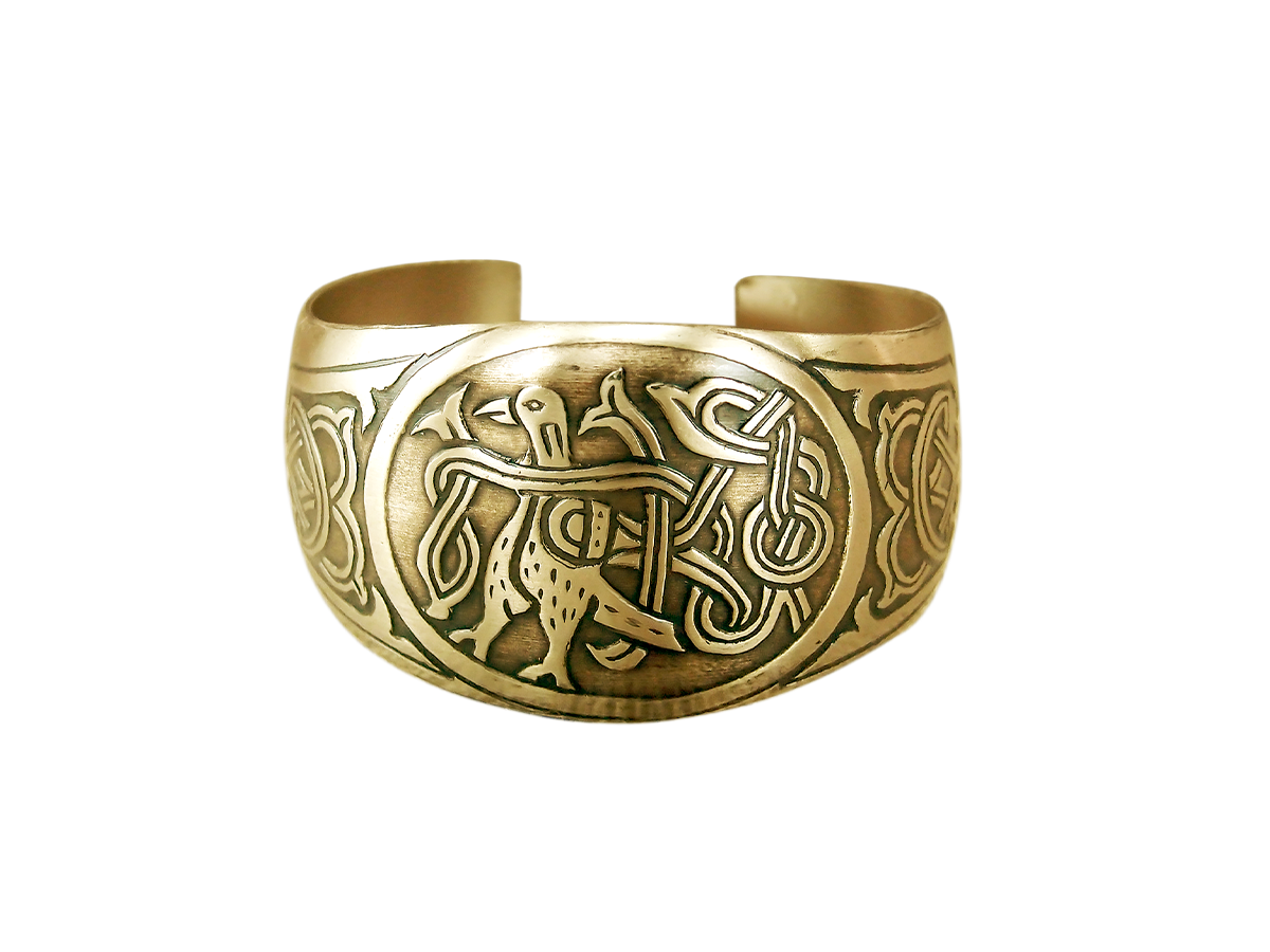 Браслет «Птица с переплетенным хвостом»