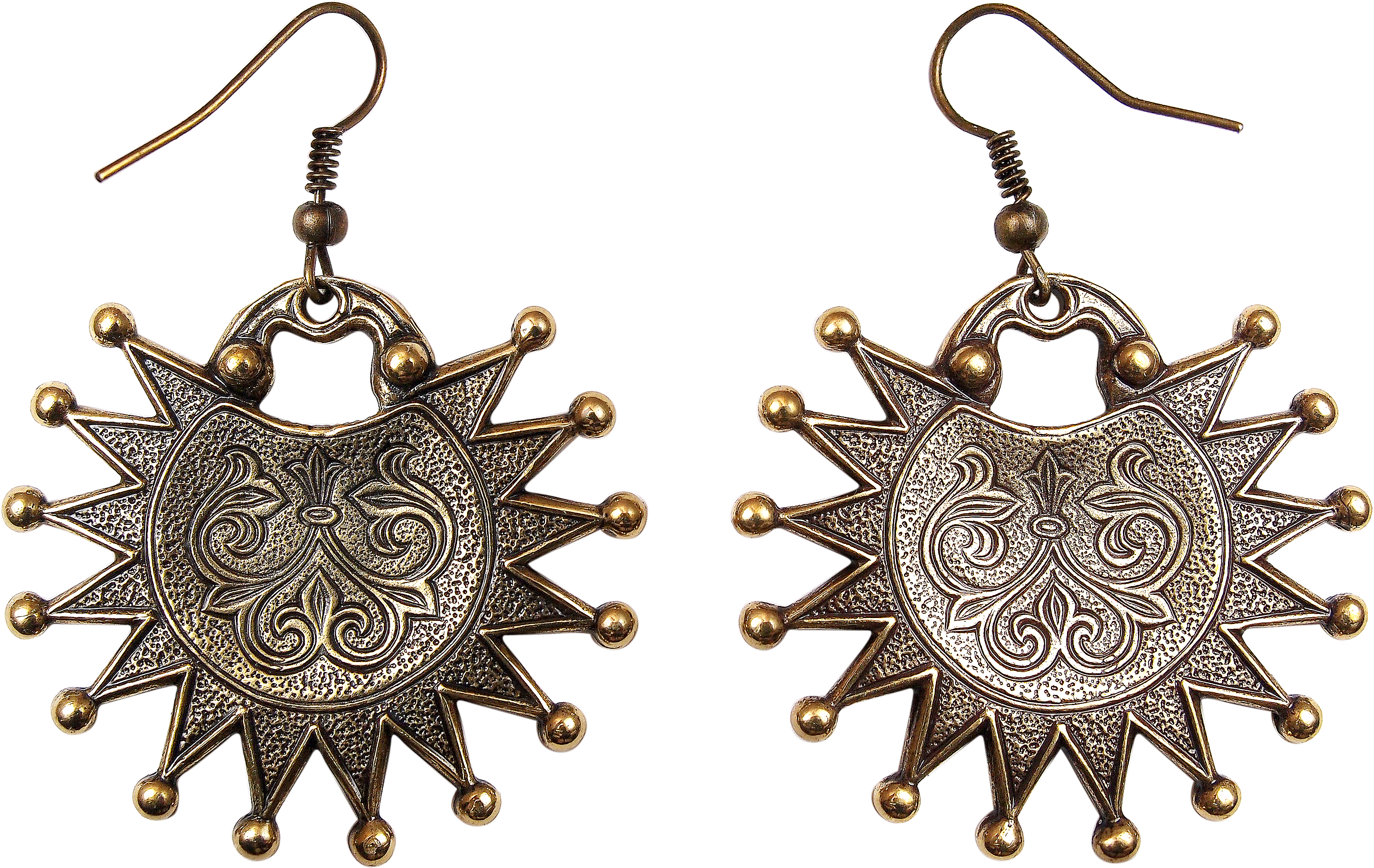 Серьги «Двухголовые грифоны»