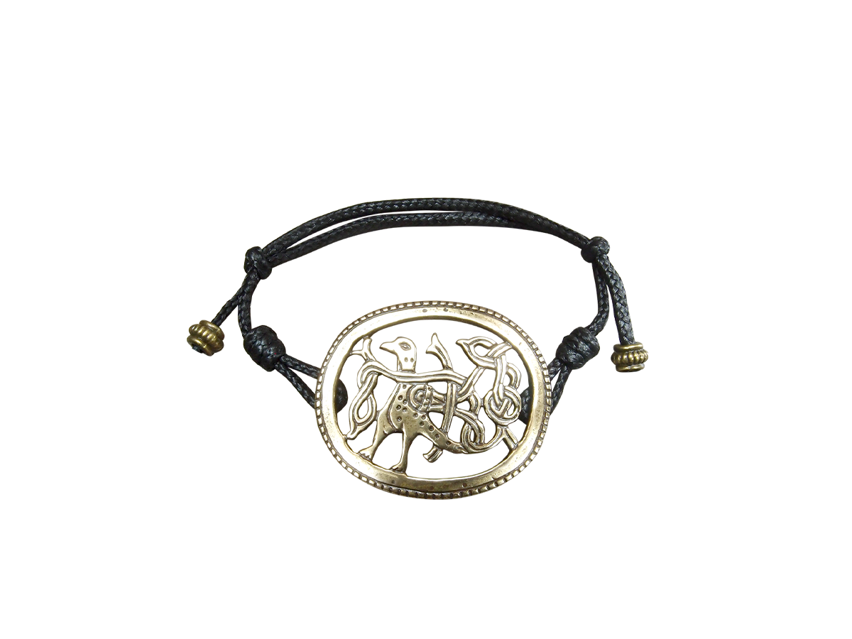 Браслет-шнурок «Птица с переплетенным хвостом»