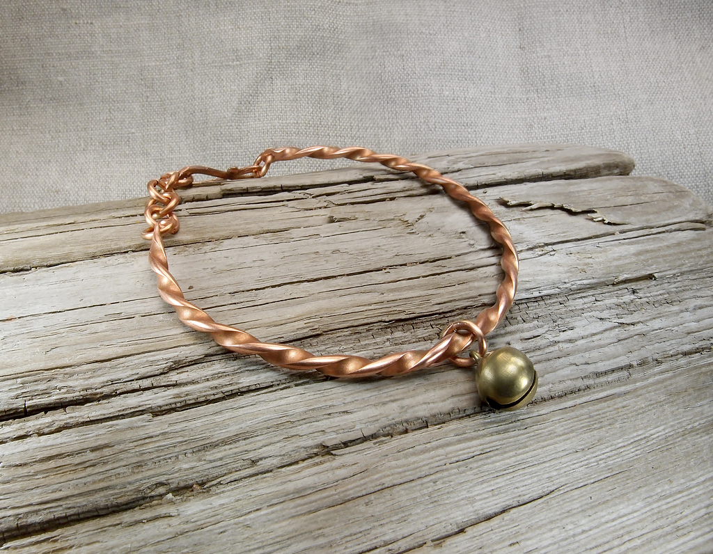 Браслет витой № 1. Толщина 4 мм