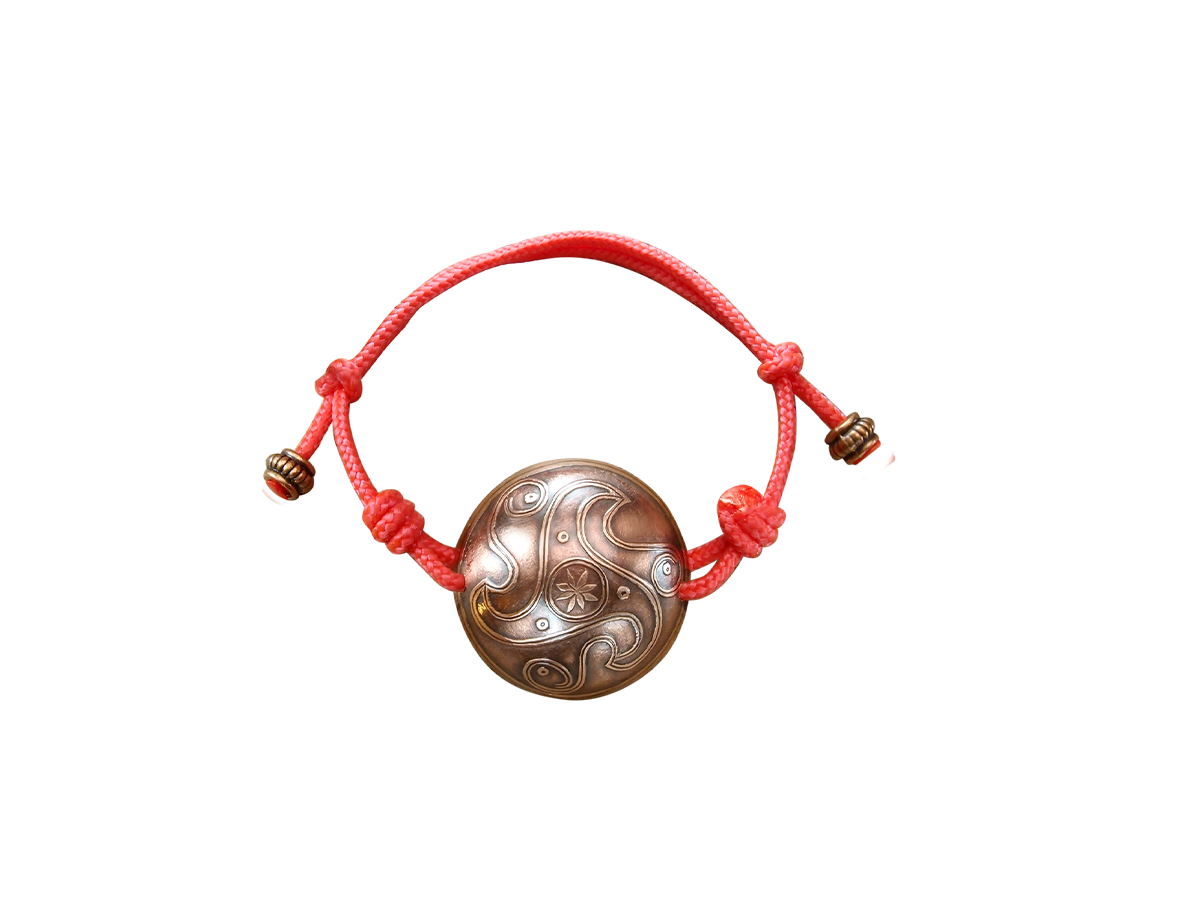 Браслет-шнурок сферический «Трискелион»