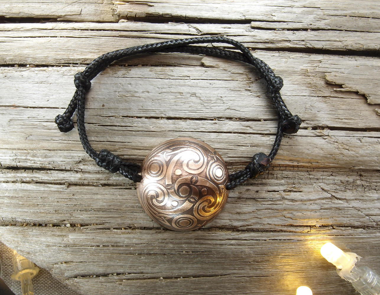 Браслет-шнурок сферический «Трехногий коловрат»