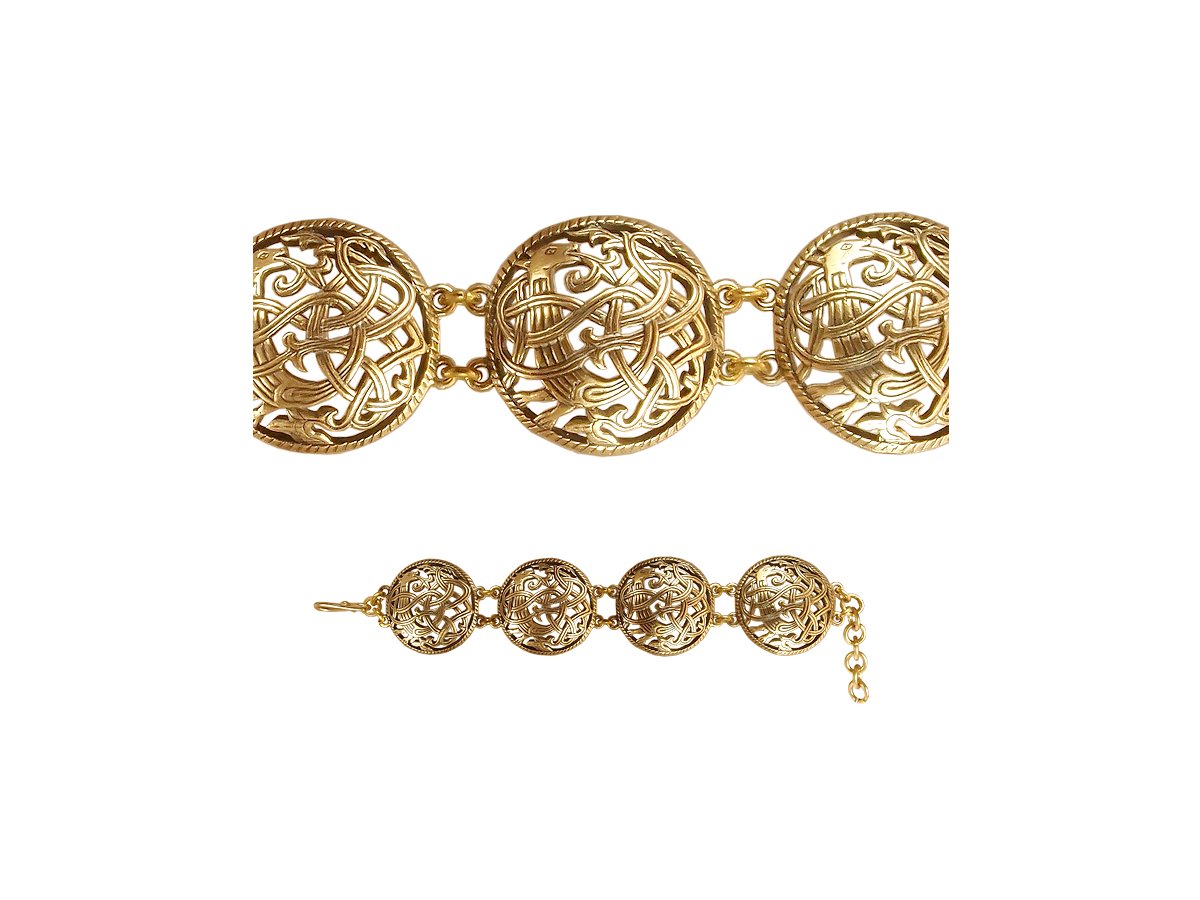 Браслет прорезной «Неведомый зверь»