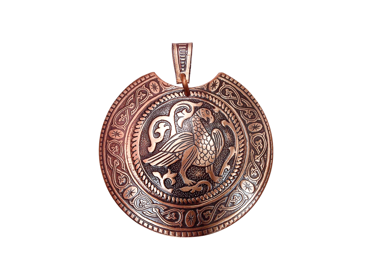 Колт накладной «Суздальская птица»