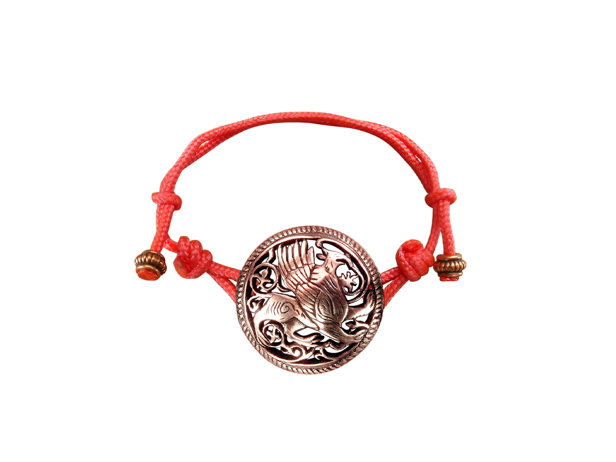 Браслет-шнурок «Суздальский грифон»