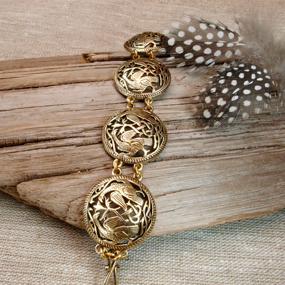 Браслет прорезной «Суздальские ястребы»