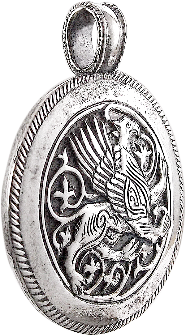 Подвеска литая «Суздальский грифон»