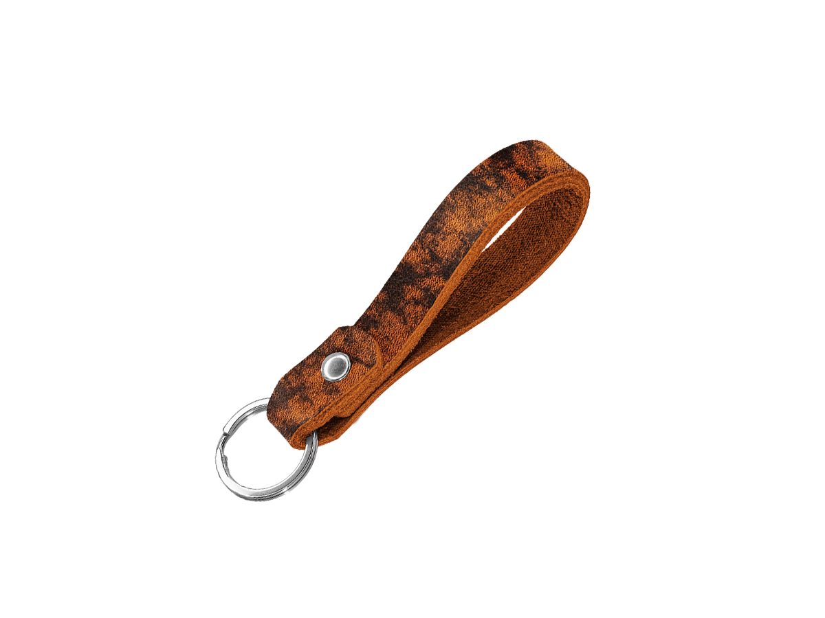 Брелок узкий натуральная кожа LOFT