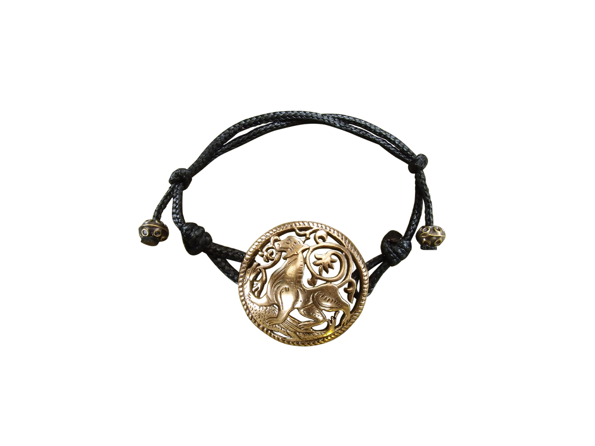 Браслет-шнурок «Суздальский лев»