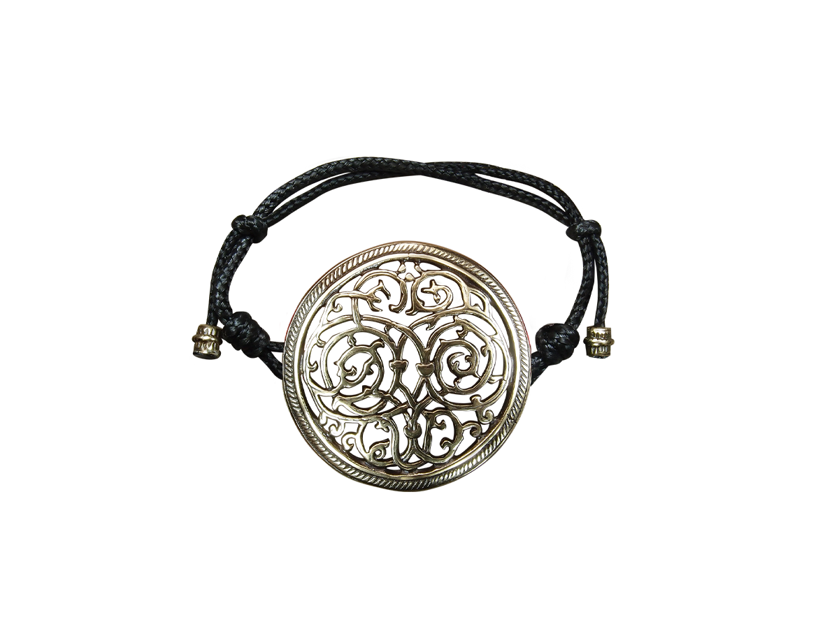 Браслет-шнурок трансформер «Благополучие»