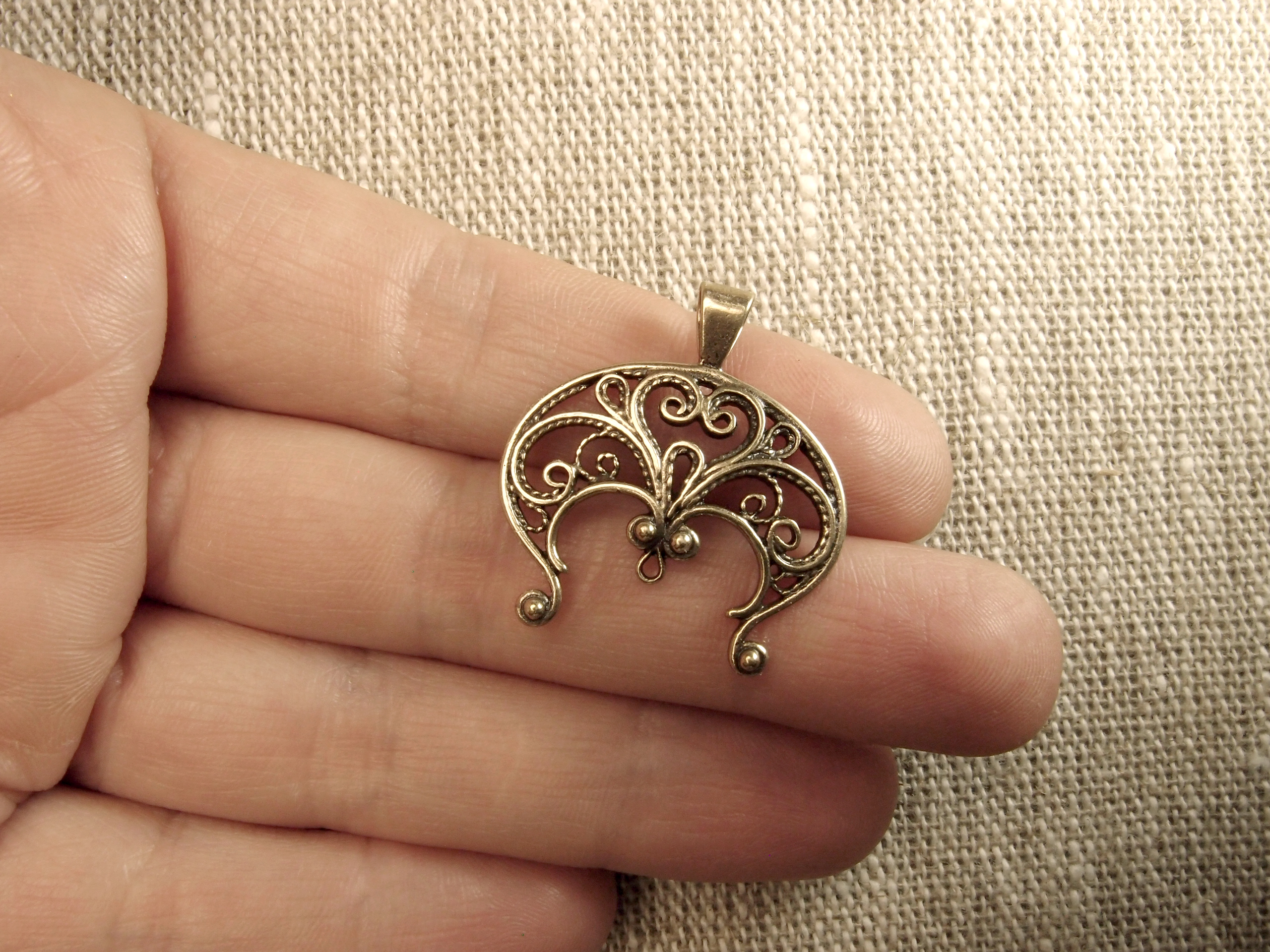 Лунница «Жар-цвет» № 1