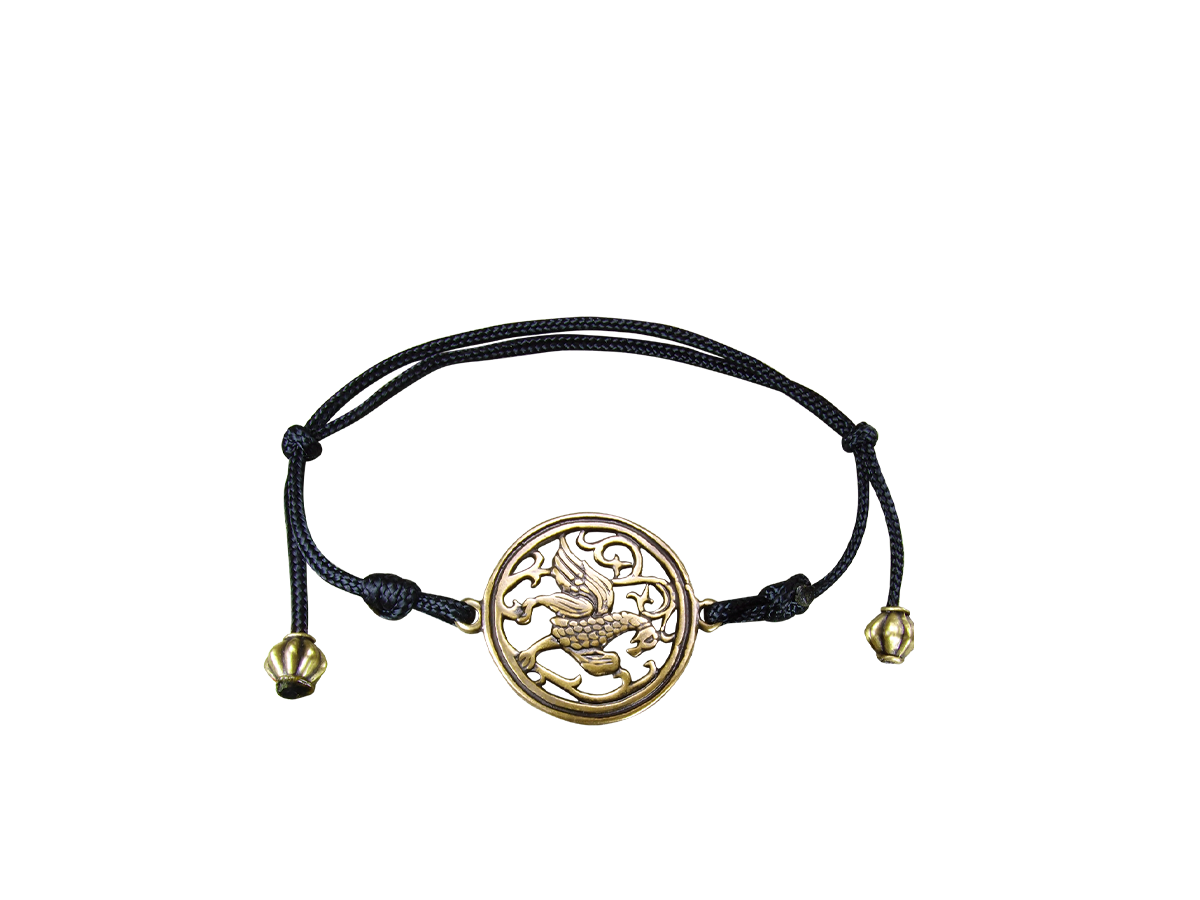 Браслет-шнурок «Суздальская птица»