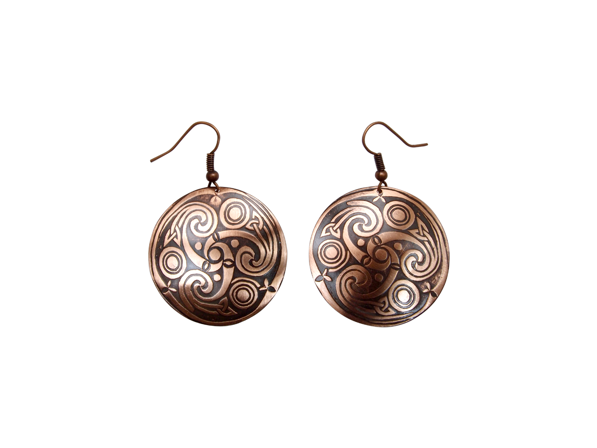 Серьги «Трехногий коловрат»