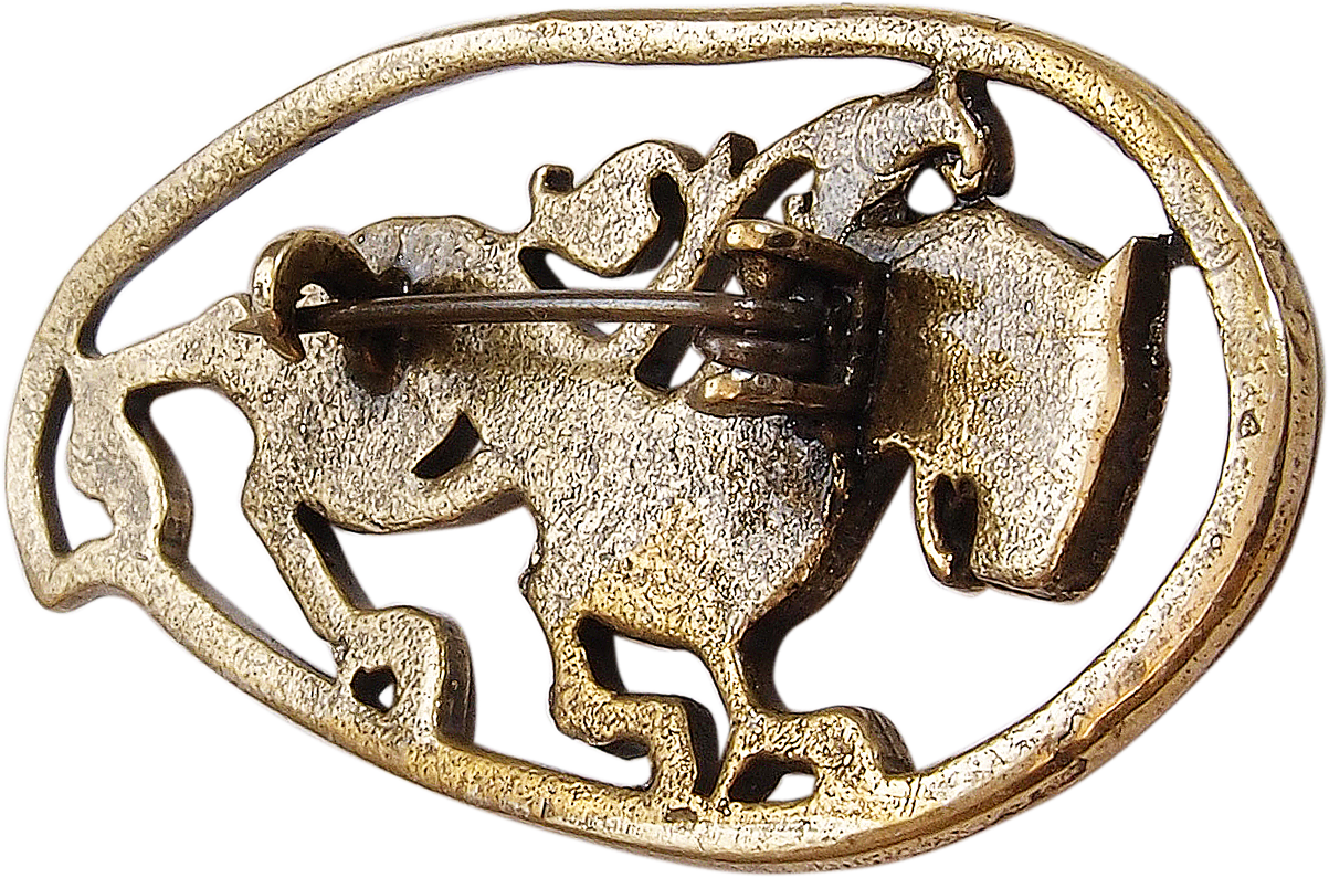 Брошь «Лев»