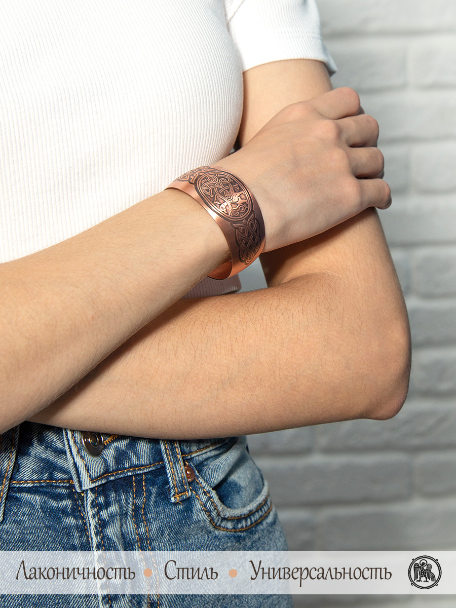 Браслет «Мирная птица с переплетенным хвостом»