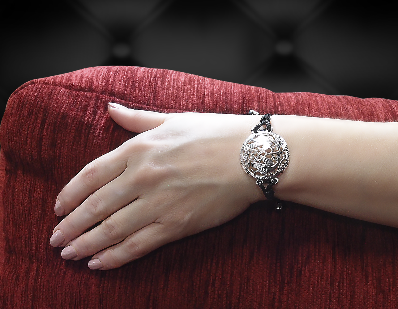 Браслет-шнурок «Суздальские ястребы»