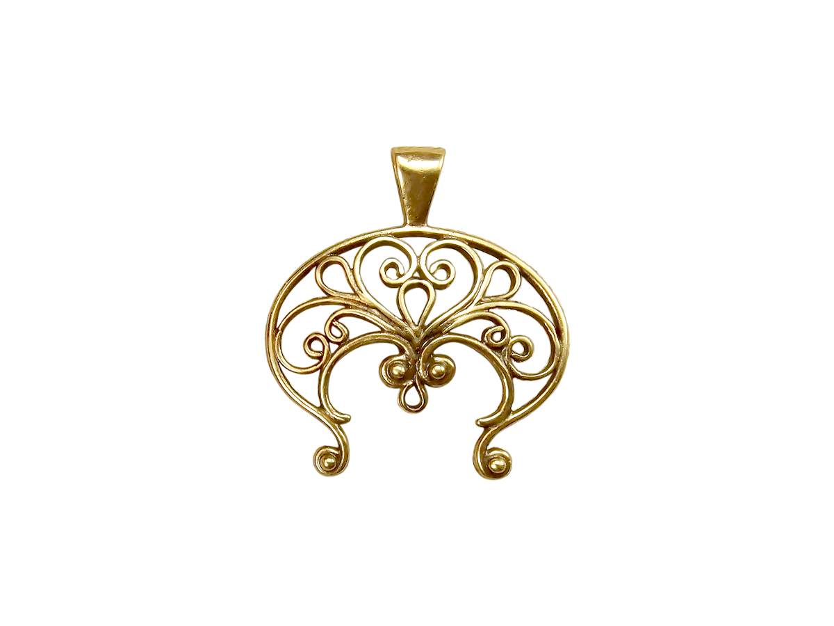 Лунница «Жар-цвет» № 2