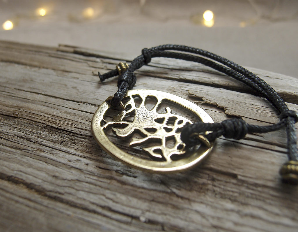 Браслет-шнурок «Птица с переплетенным хвостом»