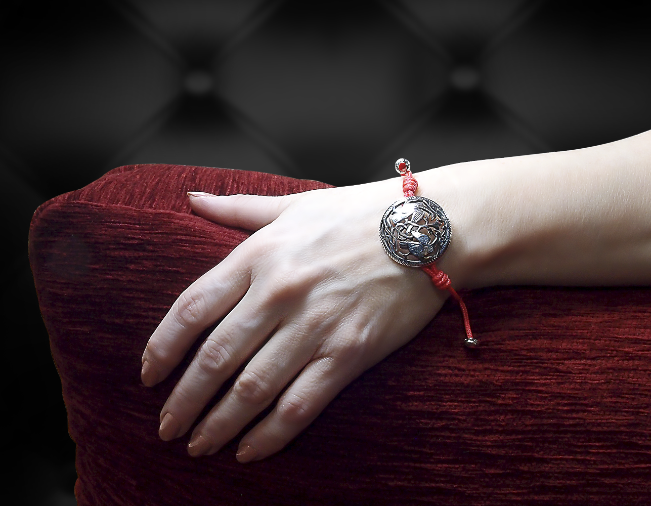 Браслет-шнурок «Суздальские ястребы»