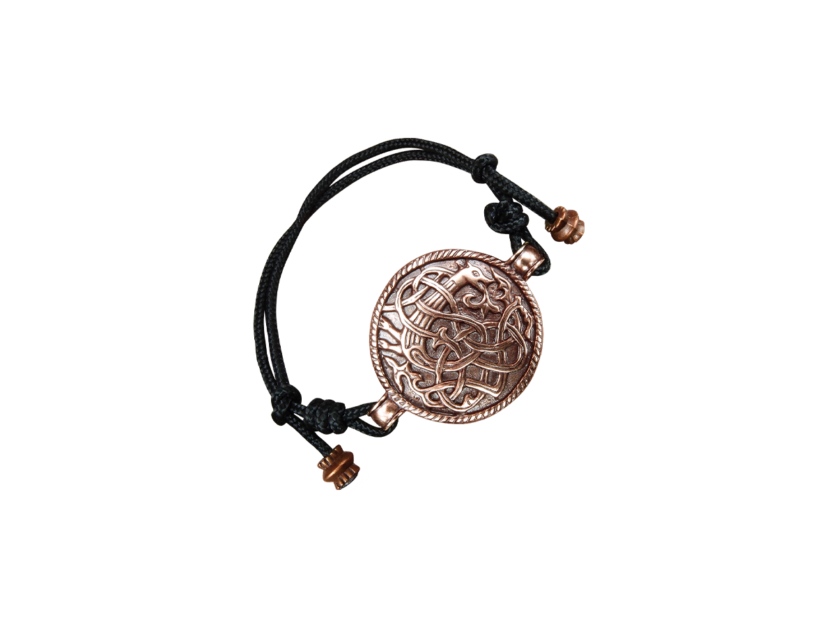 Браслет-шнурок «Неведомый зверь» № 2