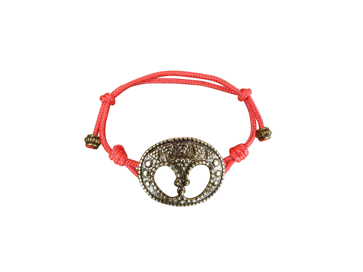 Браслет-шнурок «Замкнутая лунница»