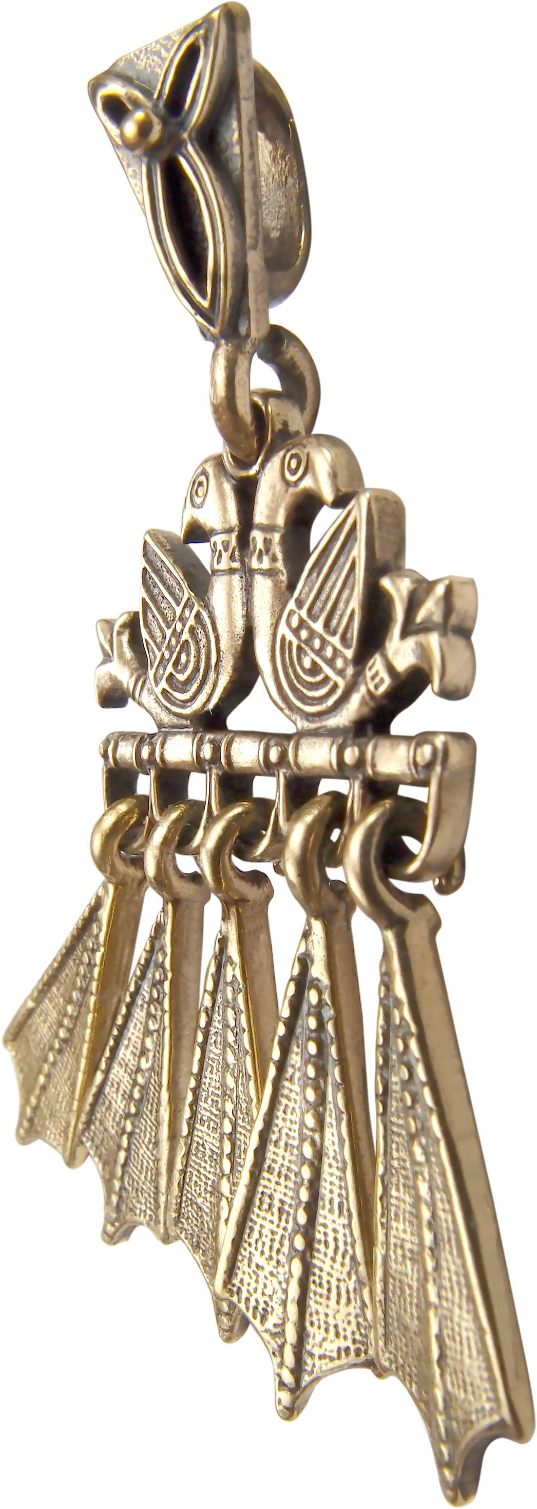 Подвеска «Пара голубей»