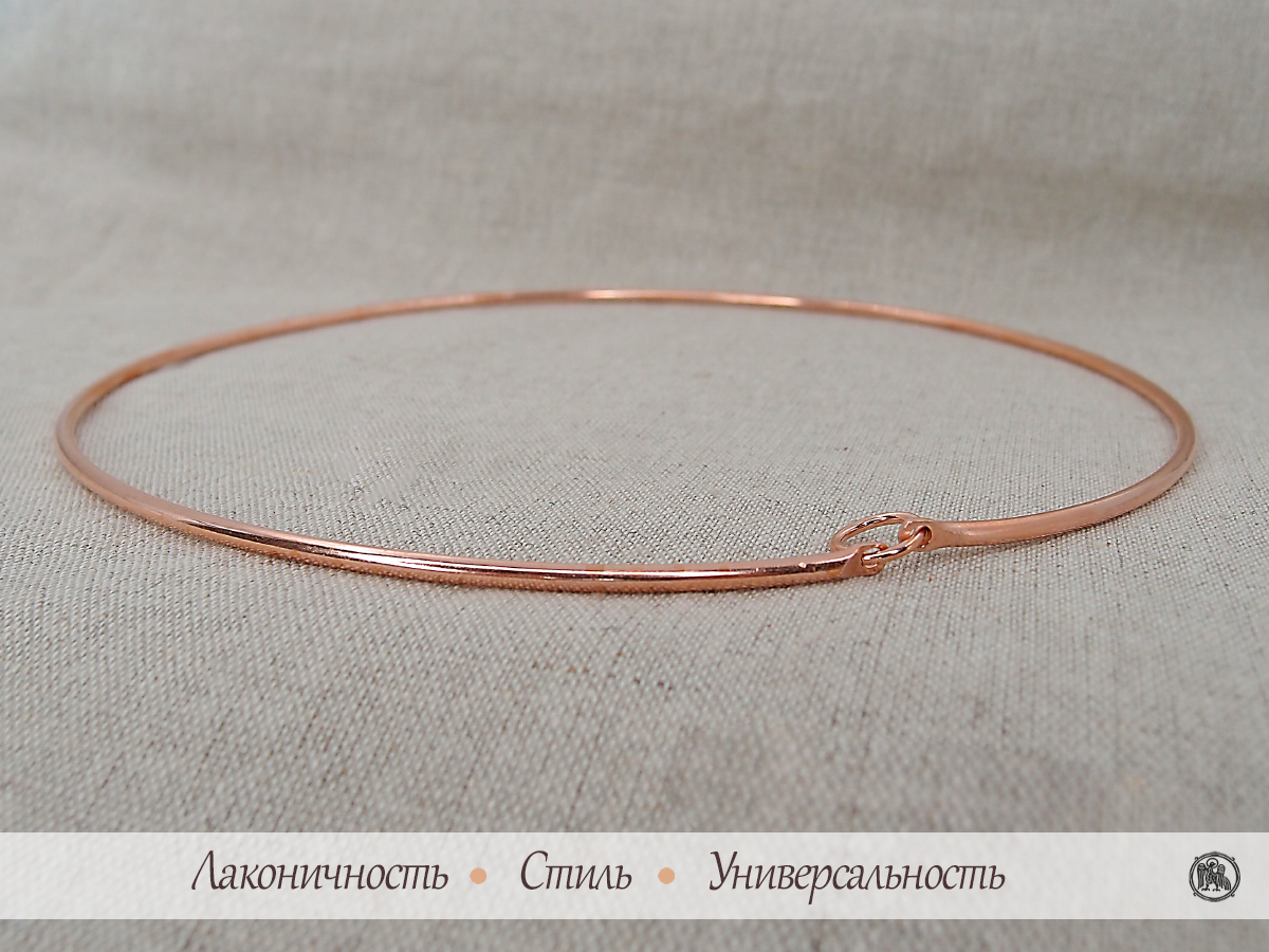 Очелье простое на кольце