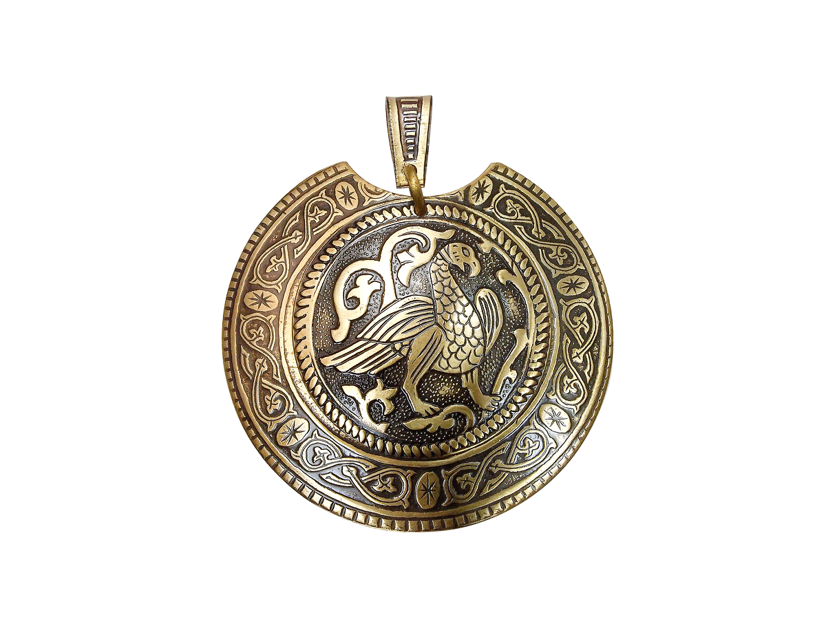 Колт накладной «Суздальская птица»