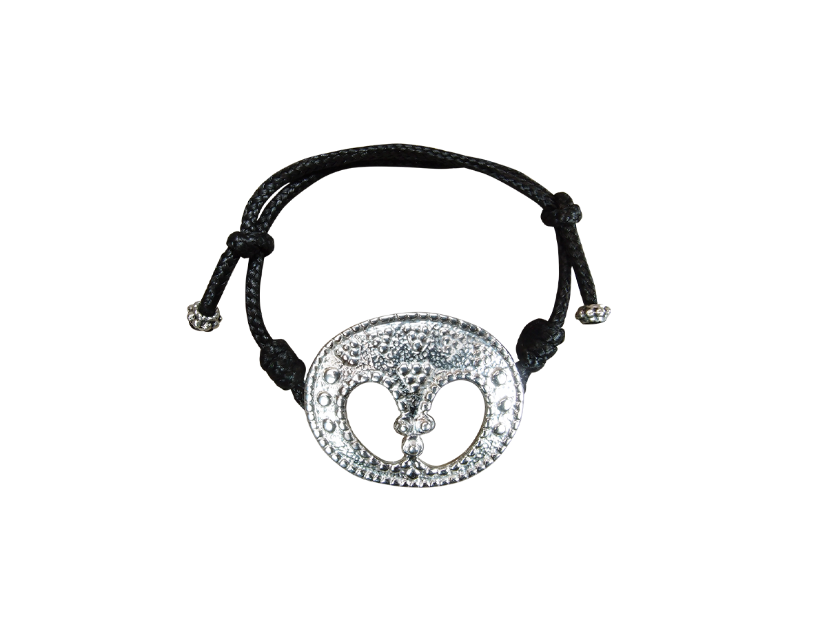 Браслет-шнурок «Замкнутая лунница»