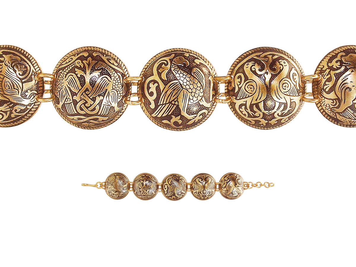 Браслет «Суздальские звери и птицы»