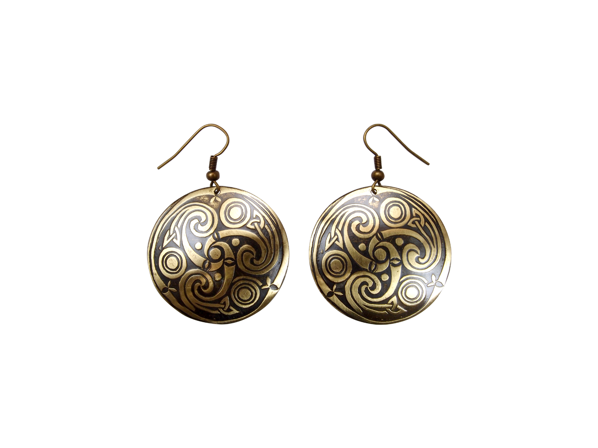 Серьги «Трехногий коловрат»