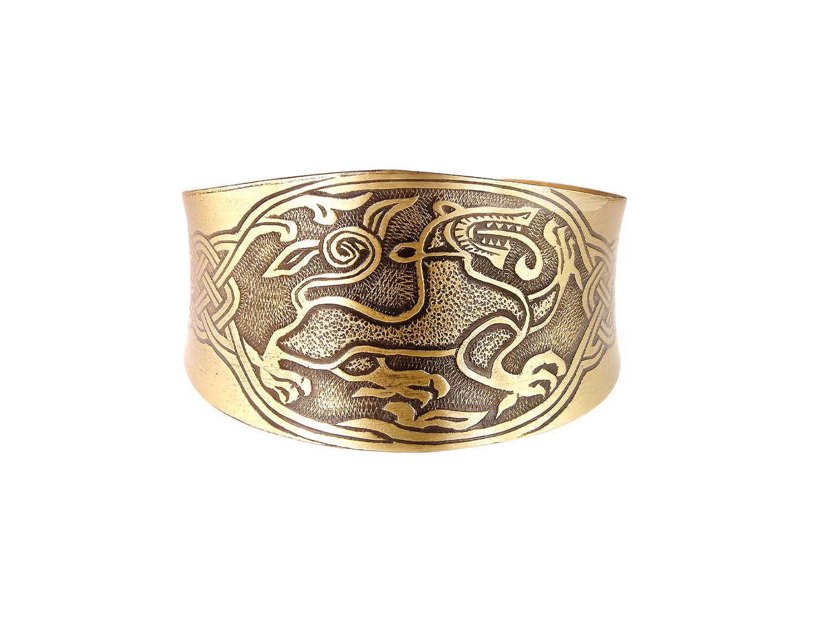 Браслет вогнутый «Лют-зверь»