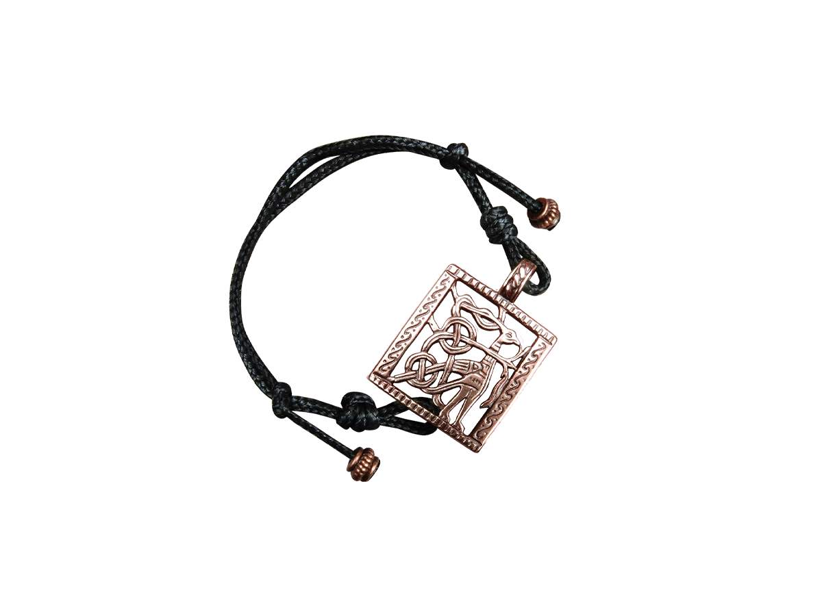 Браслет-шнурок «Журавль»